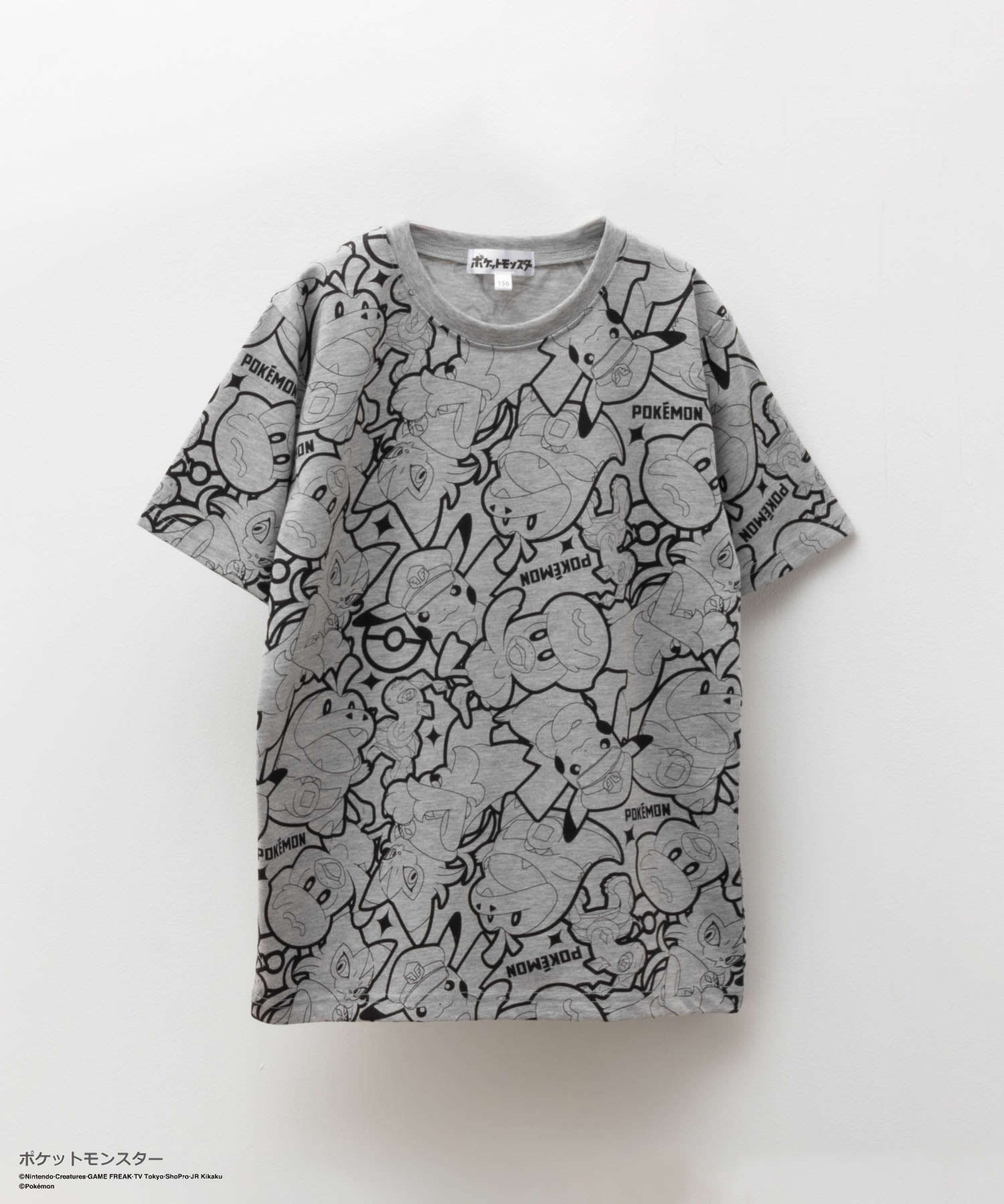 Pokemon ポケットモンスター 半袖Tシャツ キッズ トップス 子供服  