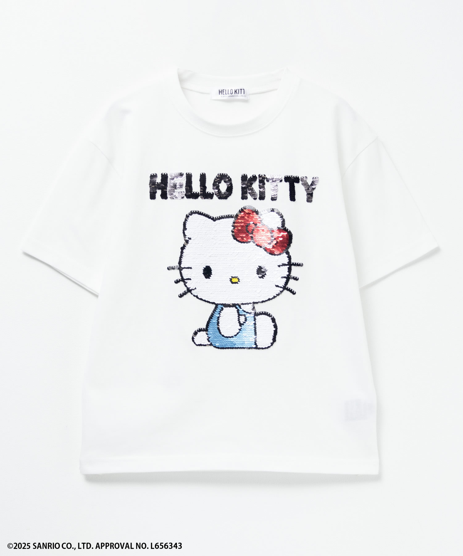 サンリオキャラクターズ ハローキティ Tシャツ 子供服 女の子 キッズ 半袖 綿混 トップス ネコポ...