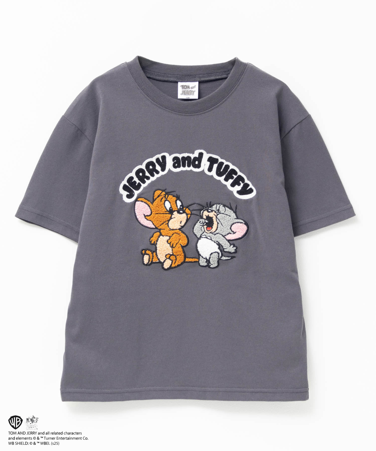 Tom and Jerry トムとジェリー Tシャツ 子供服 男の子 女の子 キッズ 半袖 綿混 ト...