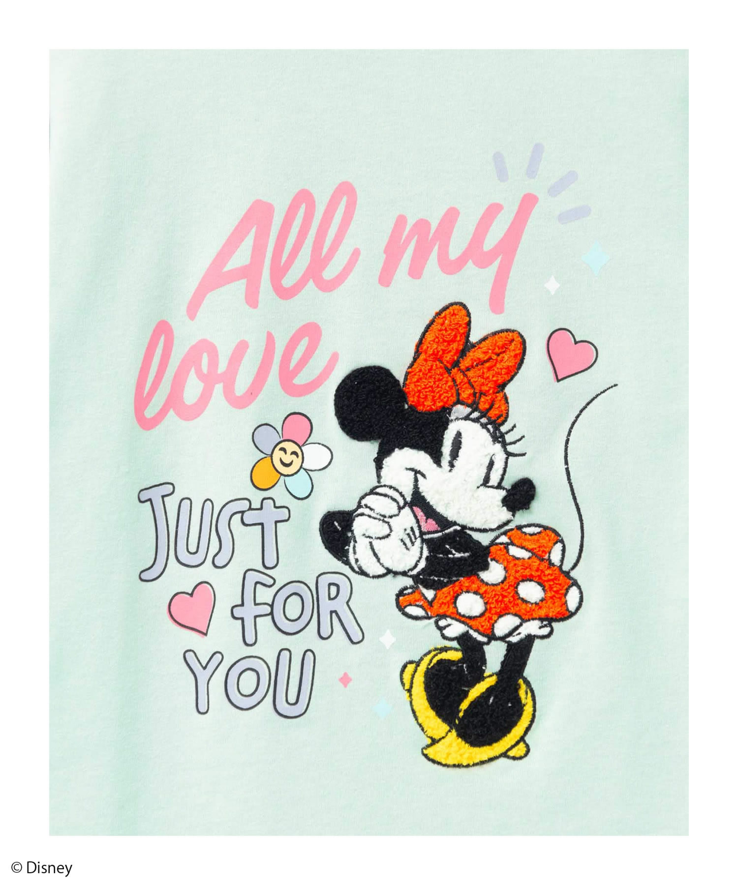 Disney（ディズニー） ミニーマウス Tシャツ 子供服 女の子 キッズ