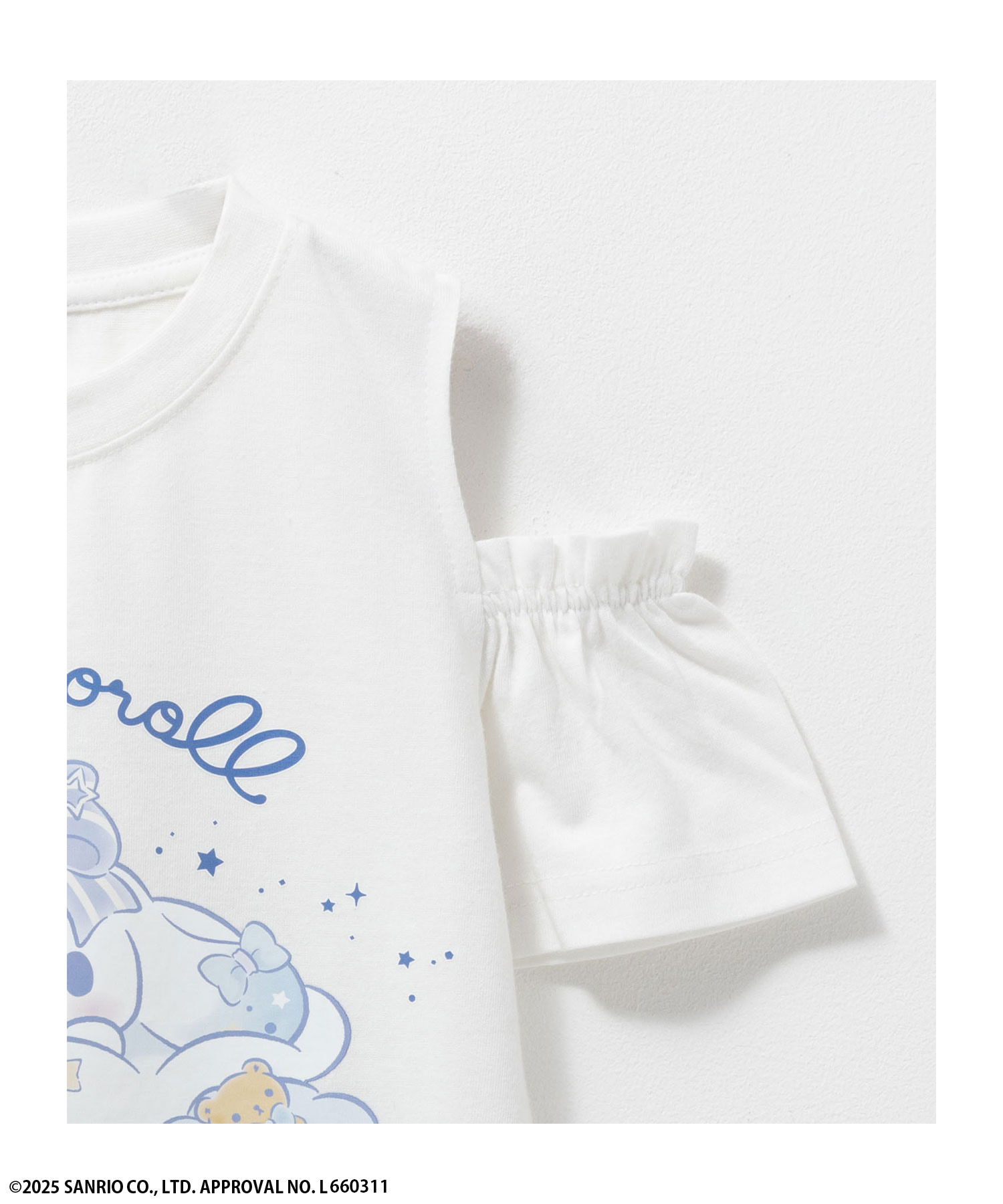 ☘️シナモロール襟付きＴシャツ＆キュロットスカート、肩開きＴシャツ120cm新品 sanrio サンリオキャラクターズ シナモロール Tシャツ 子供服