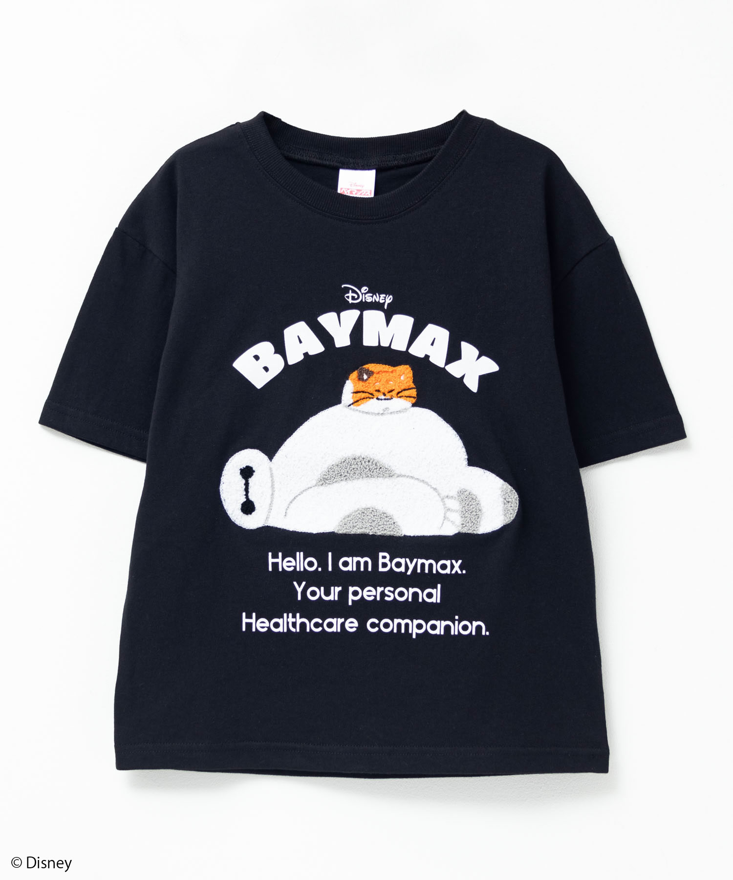 Disney ディズニー ベイマックス Tシャツ 子供服 男の子 キッズ 半袖 綿混 トップス ネコ...