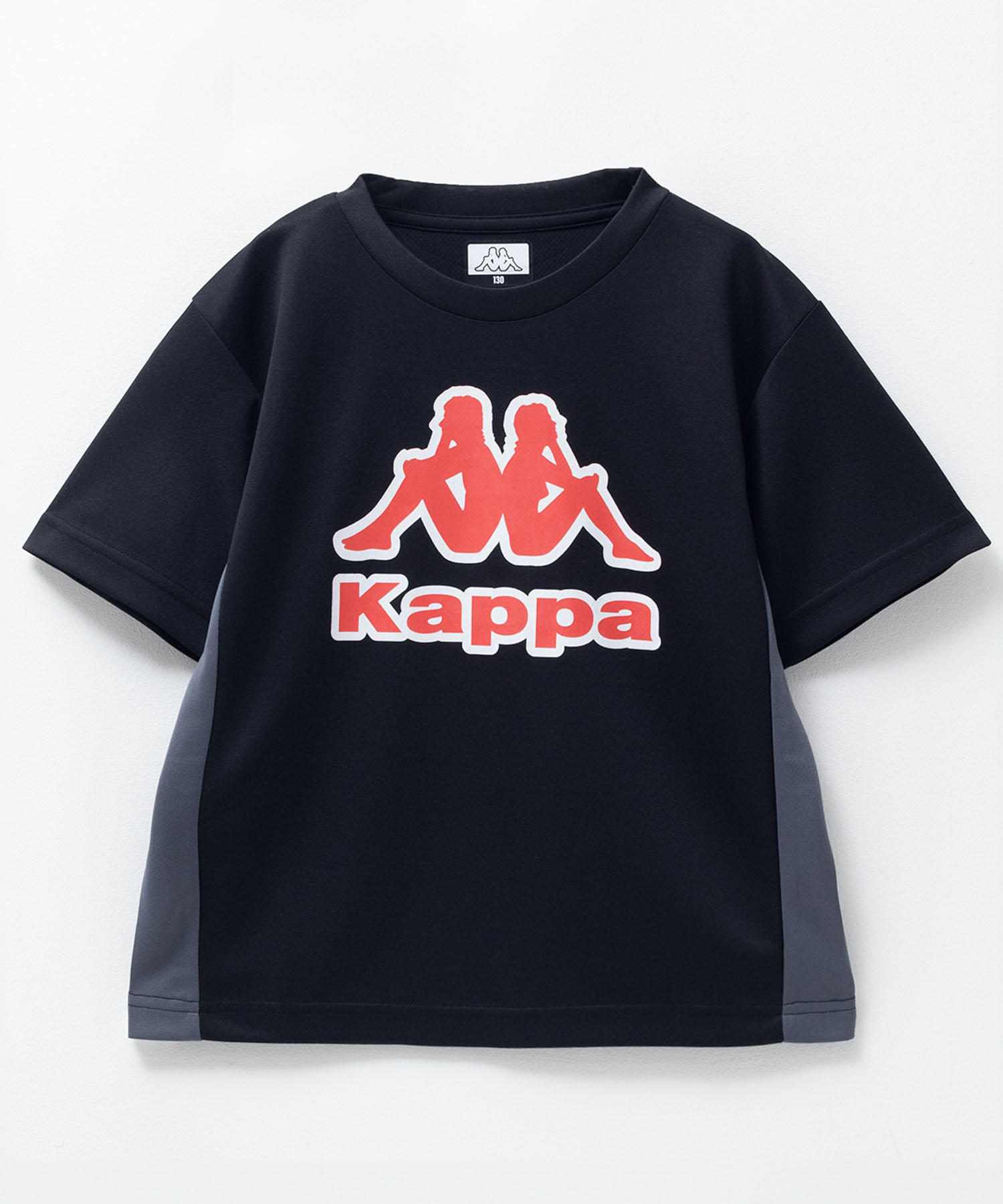 Kappa（カッパ） Tシャツ 子供服 男の子 女の子 キッズ 半袖 吸水 速乾