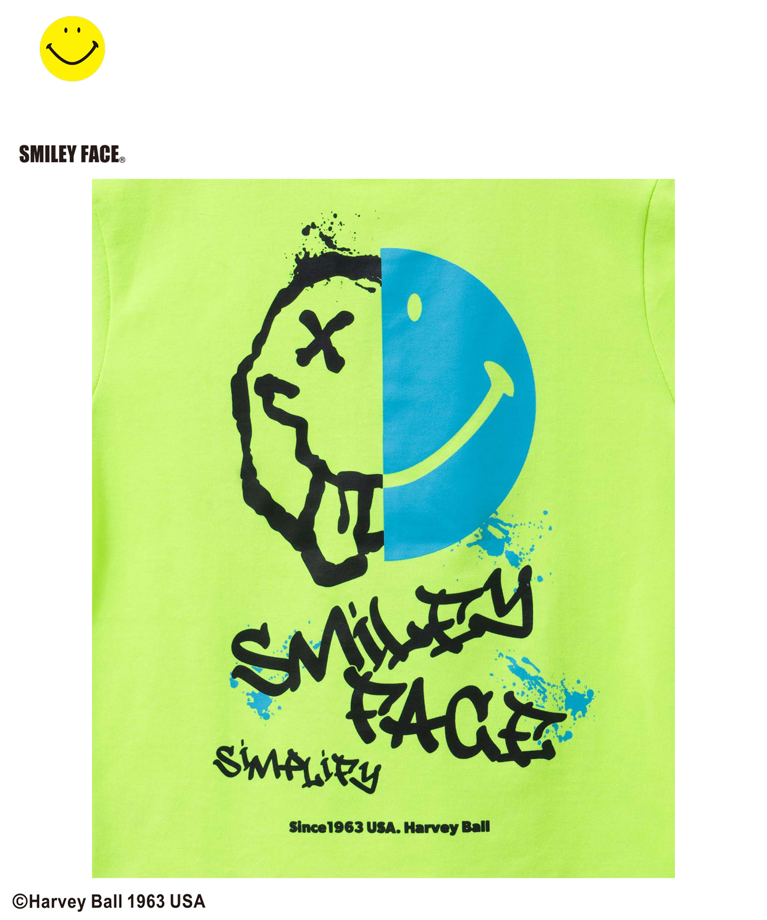 Simplify シンプリファイ スマイリーフェイス Tシャツ 子供服 男の子