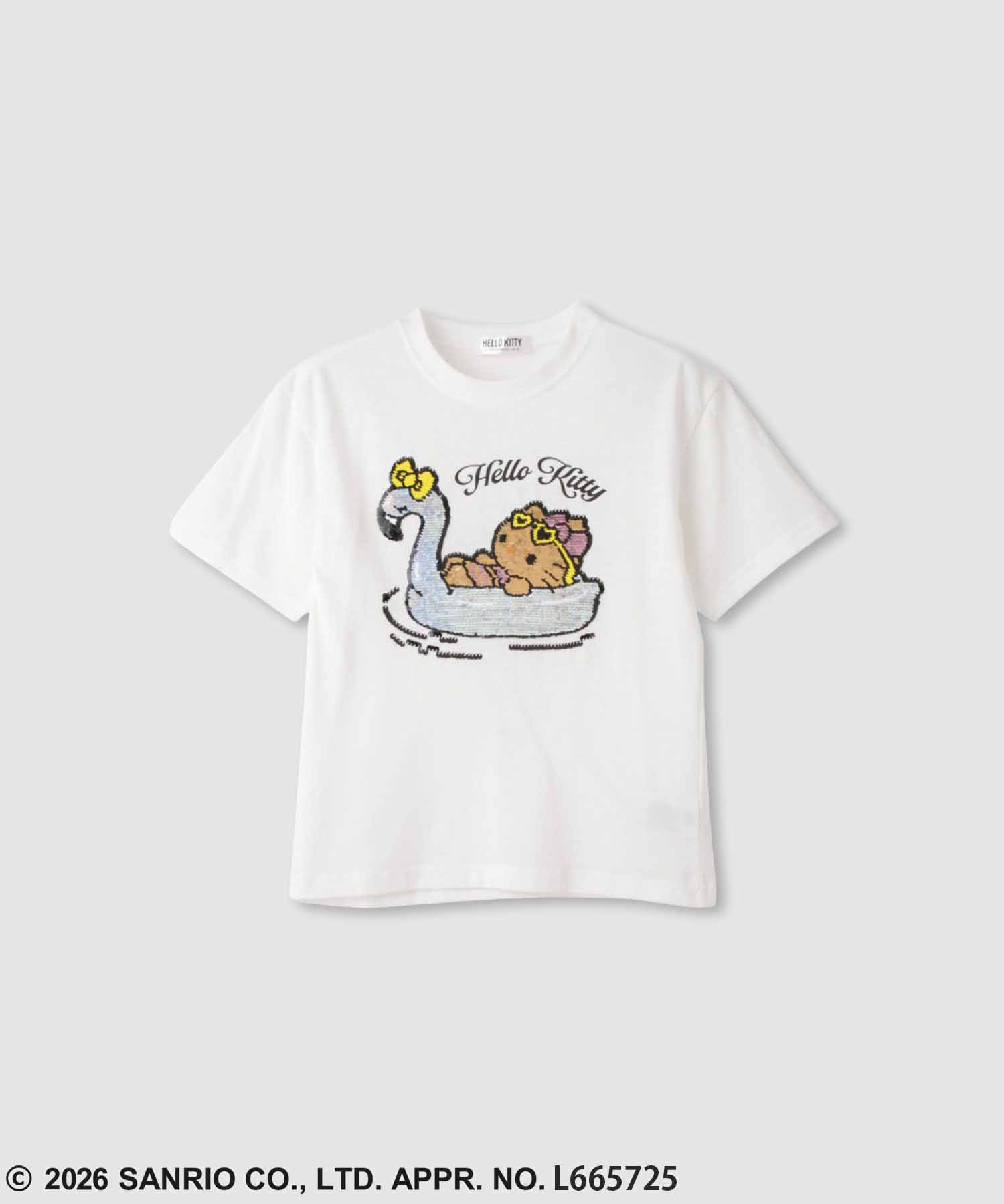 kiko ハローキティTシャツ sanrio（サンリオ） サンリオキャラクターズ ハローキティ Tシャツ