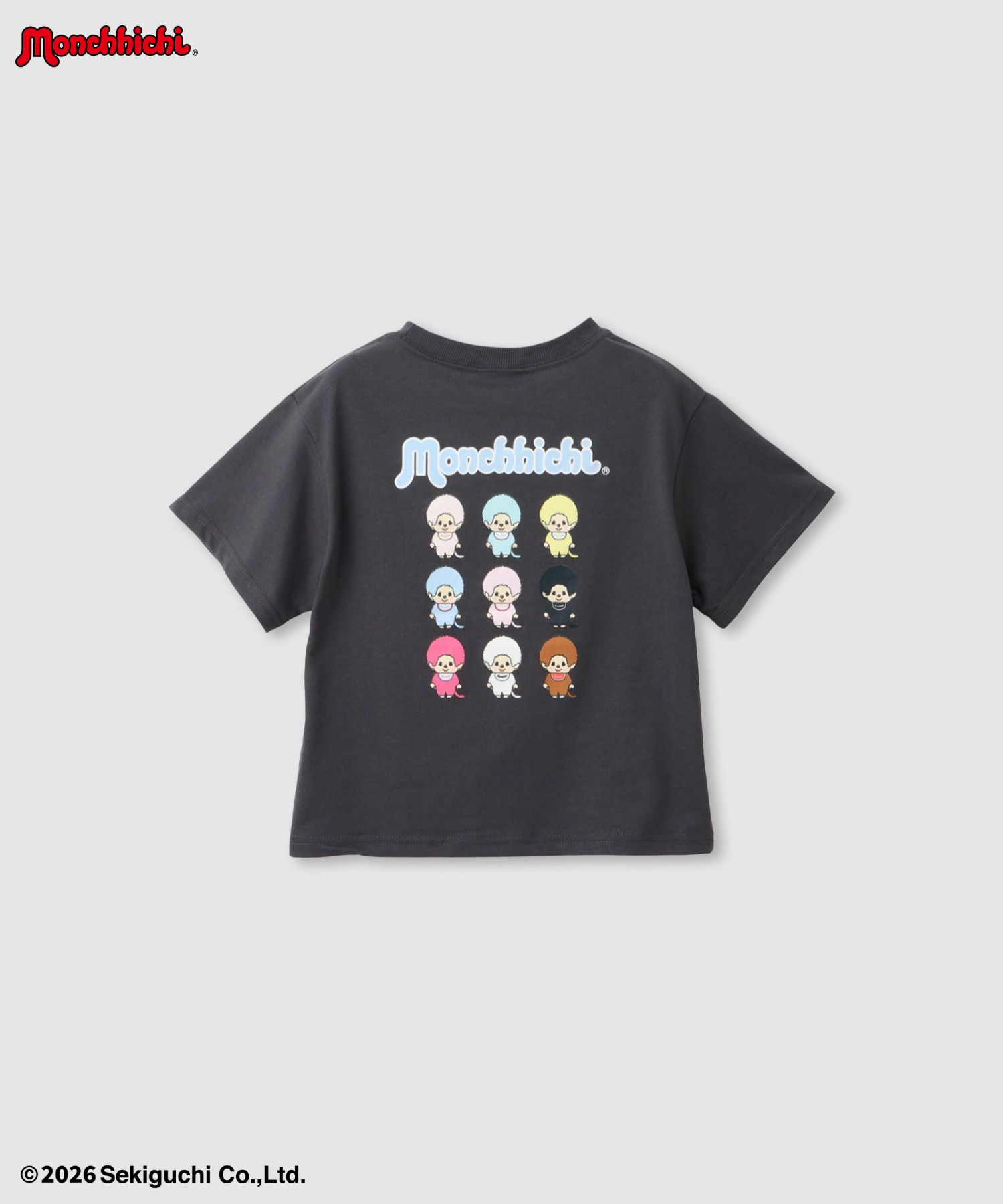 モンチッチ Tシャツ 子供服 女の子 キッズ 半袖 キャラクター 刺繍