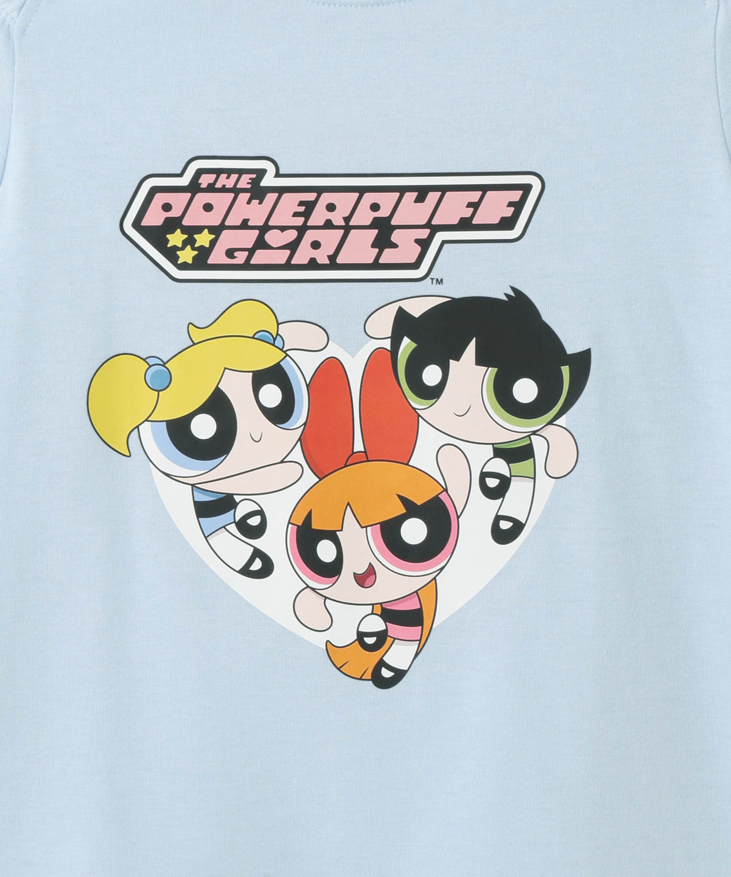 パワーパフ ガールズ Tシャツ 子供服 女の子 キッズ 半袖 肩あき 肩