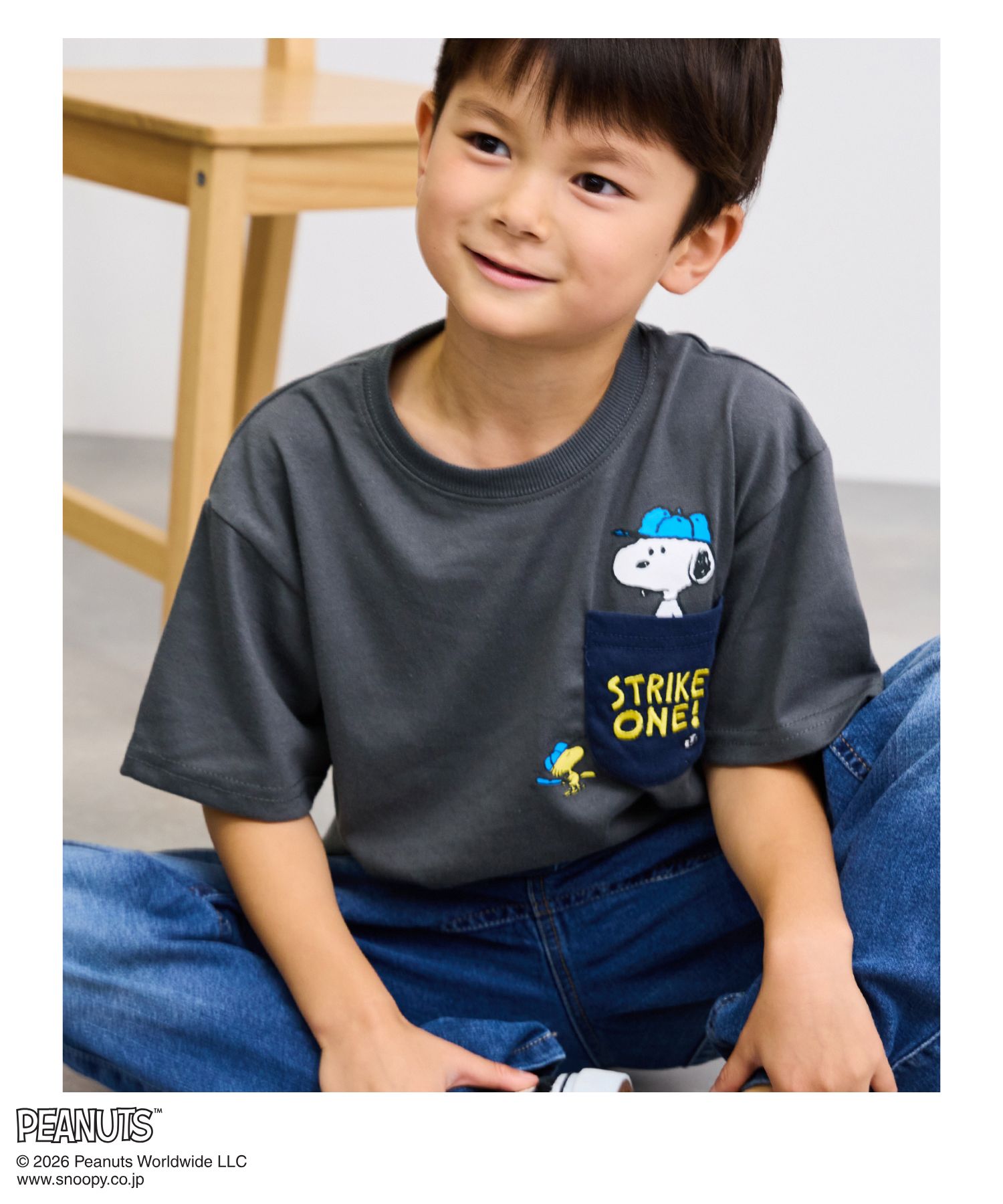 PEANUTS PEANUTS SNOOPY ピーナッツ スヌーピー Tシャツ 子供服 男の子