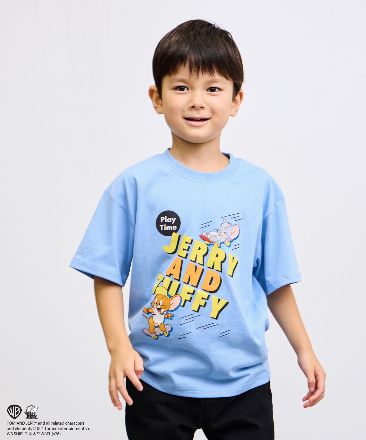 トムブラウン　Tシャツ　水色チェック柄　2枚セット 140cm 150cm トムとジェリーtシャツ（サイズ（身長）：140cm）の商品一覧 通販