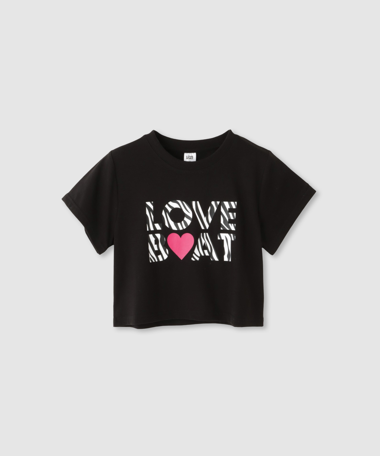 LOVE BOAT ラブボート Tシャツ 子供服 女の子 キッズ 半袖 レオパード 