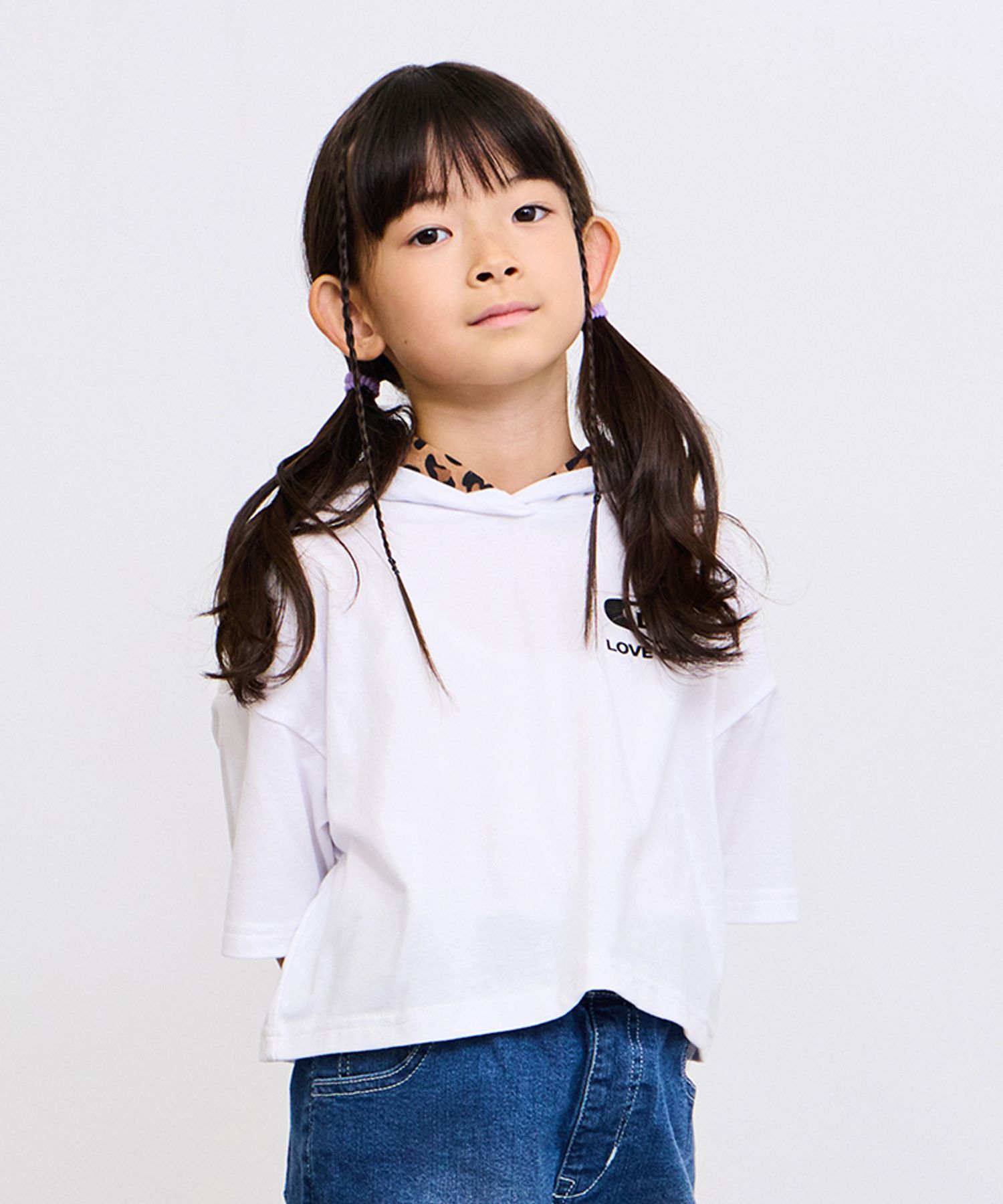 LOVE BOAT ラブボート パーカー スウェット 子供服 女の子 キッズ 半袖