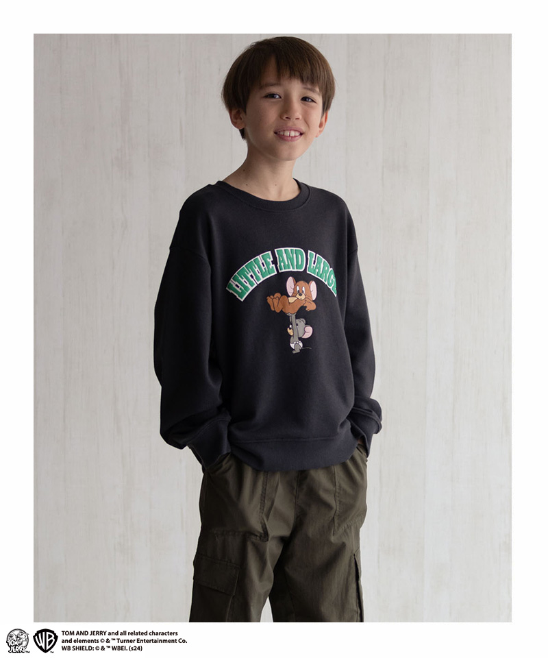 Tom and Jerry トムとジェリー 裏毛 トレーナー 子供服 男の子 キッズ
