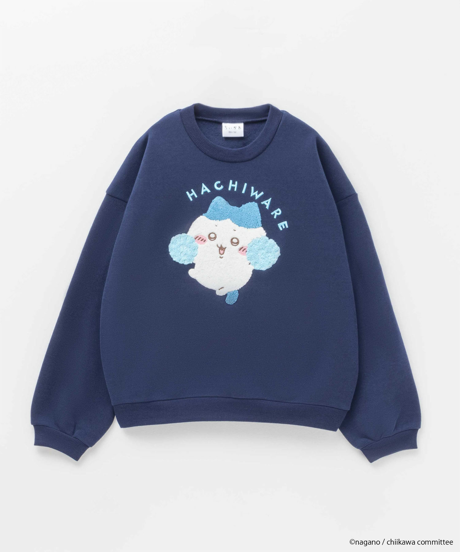 ちいかわ 裏起毛 トレーナー ハチワレ 子供服 女の子 キッズ プルオーバー スウェット トップス
