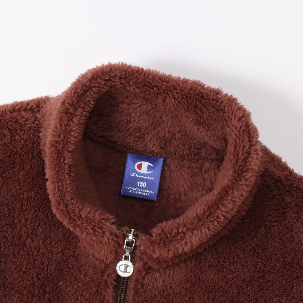 大学 割引 ジャケット チャンピオン Champion キッズ フリース ボア 防寒 布団・毛布