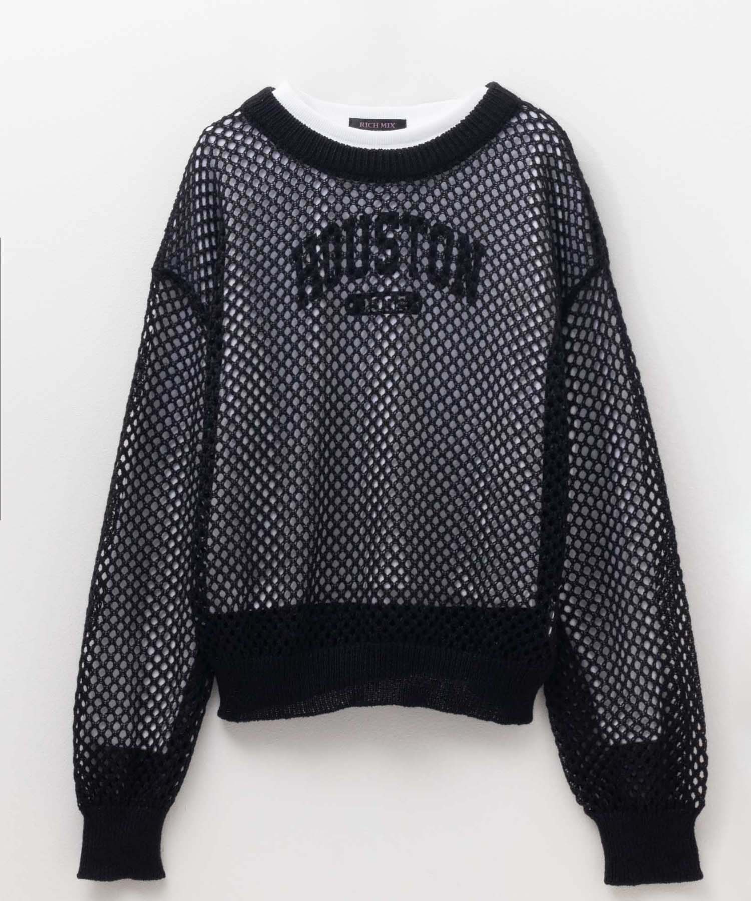 RICH MIX（リッチミックス） 長袖Tシャツ メッシュ アンサンブル 子供