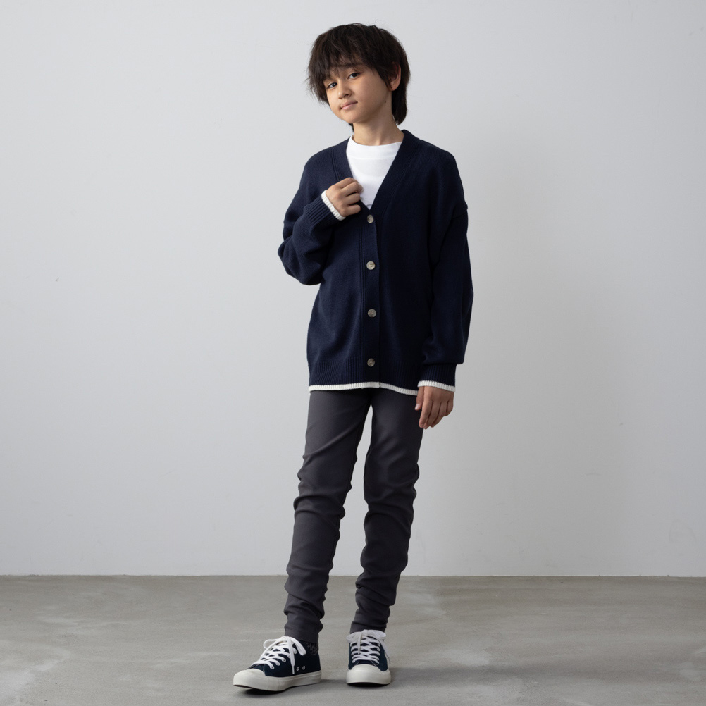 NAVY(ファッション) カーディガン 長袖Tシャツ アンサンブル NAVY(ファッション) カーディガン 長袖Tシャツ アンサンブル