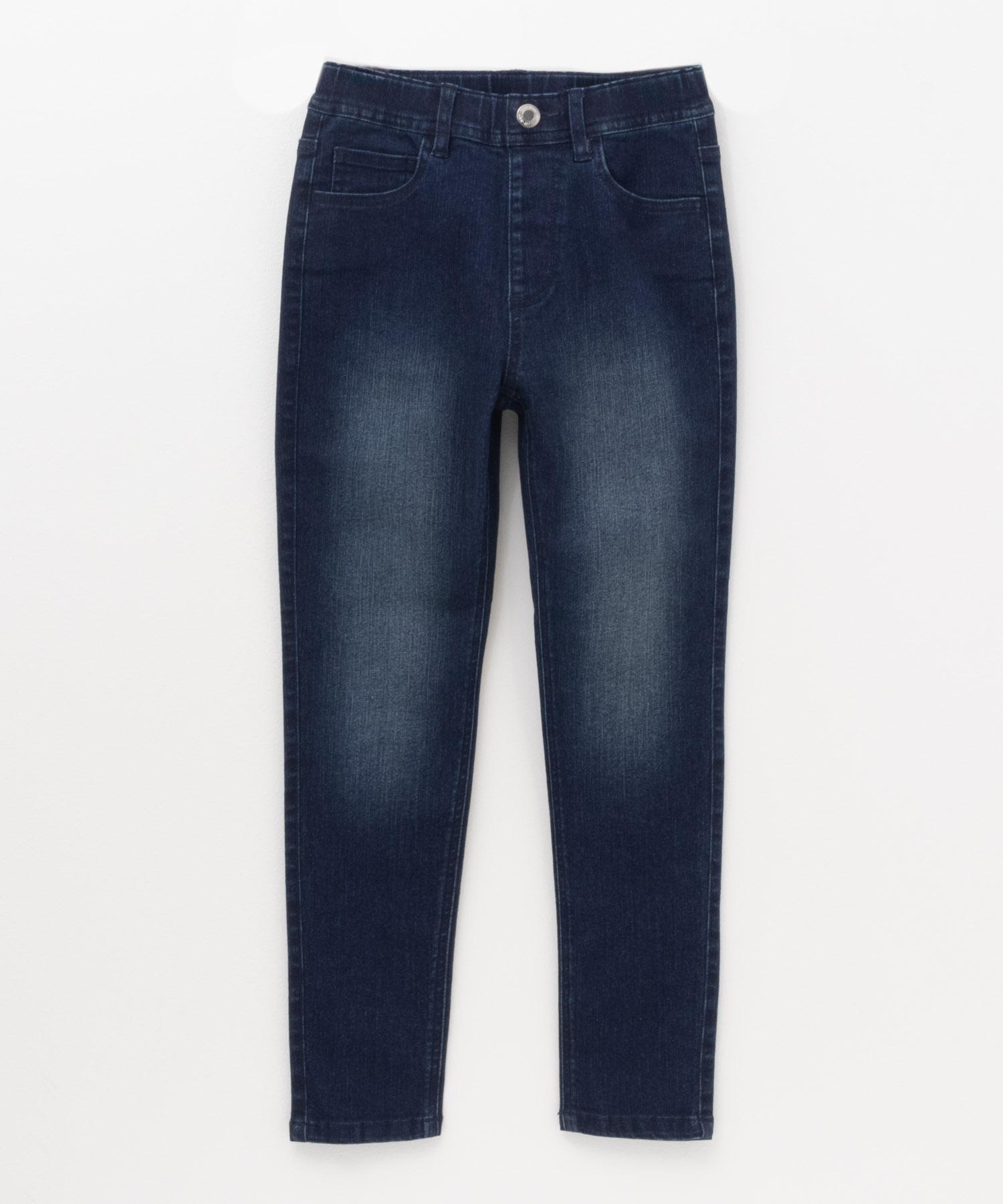 デニムパンツ ストレッチパンツ キッズ 子供服 スキニー ロングパンツ 長ズボン ストレッチ ネーム...