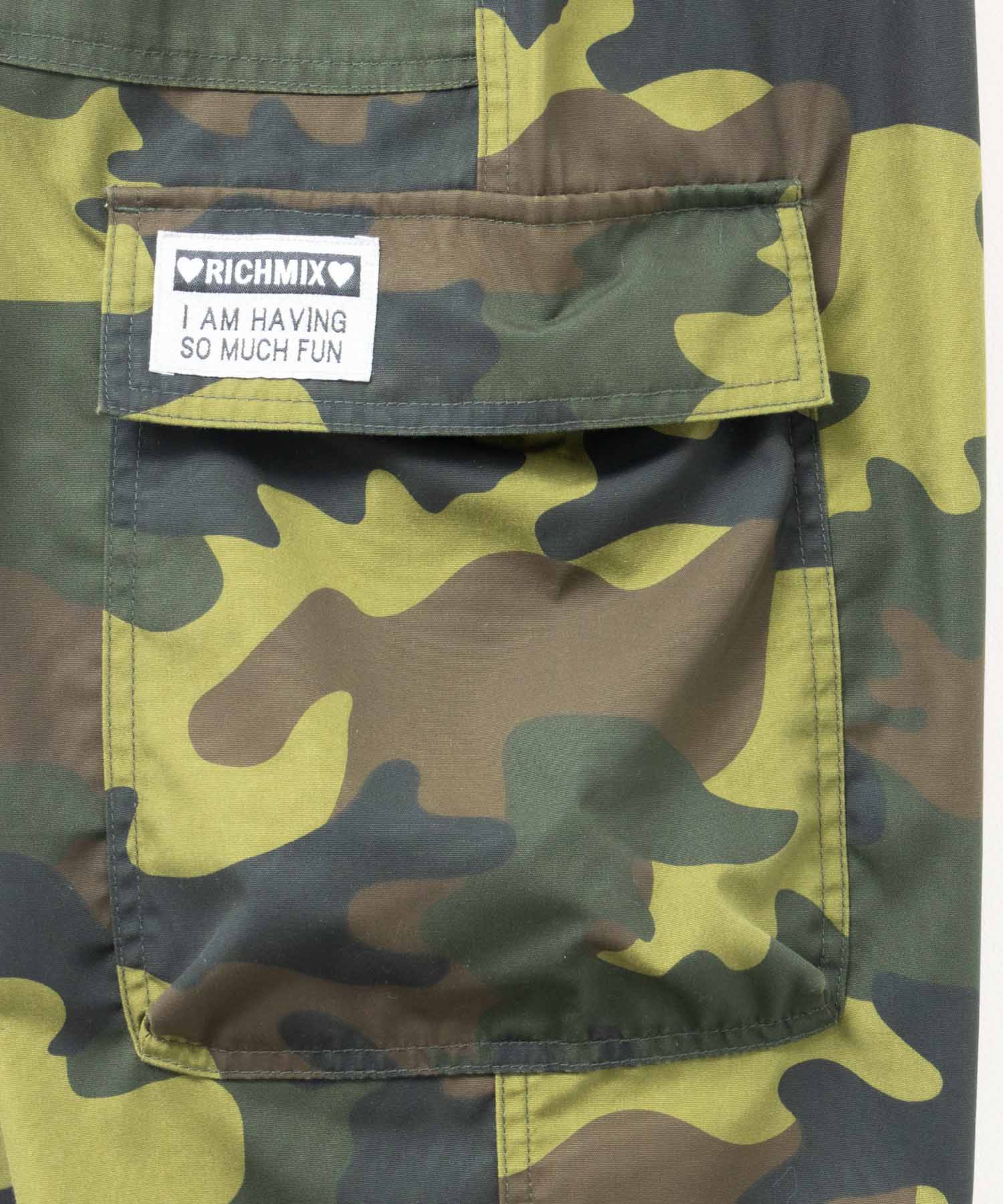 RICH MIX（リッチミックス） カーゴパンツ 子供服 女の子 キッズ 迷彩