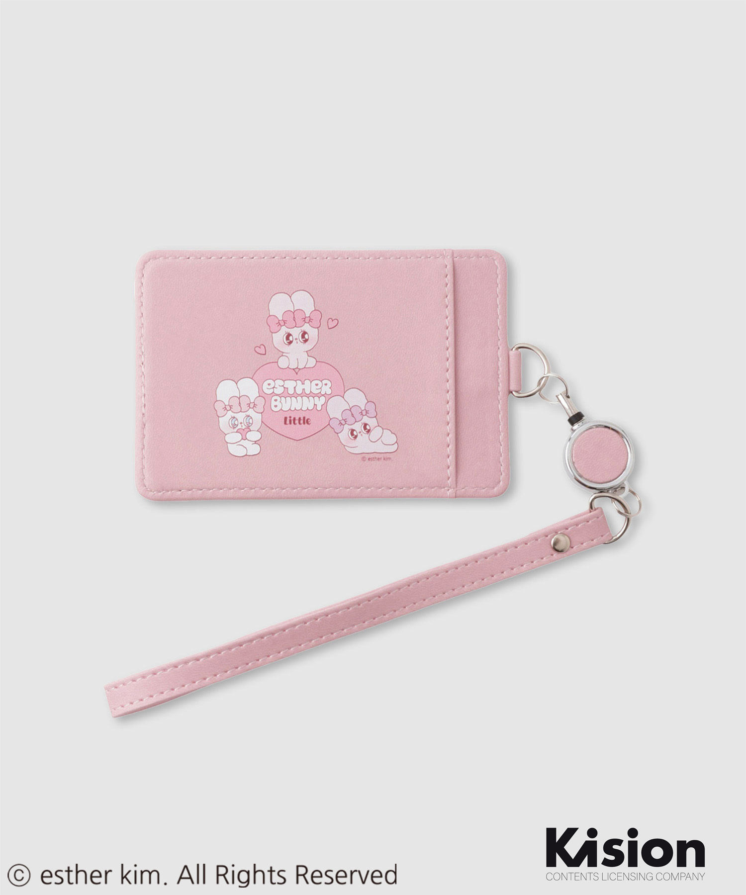 estherbunny エスターバニー パスケース 定期入れ カードケース リール