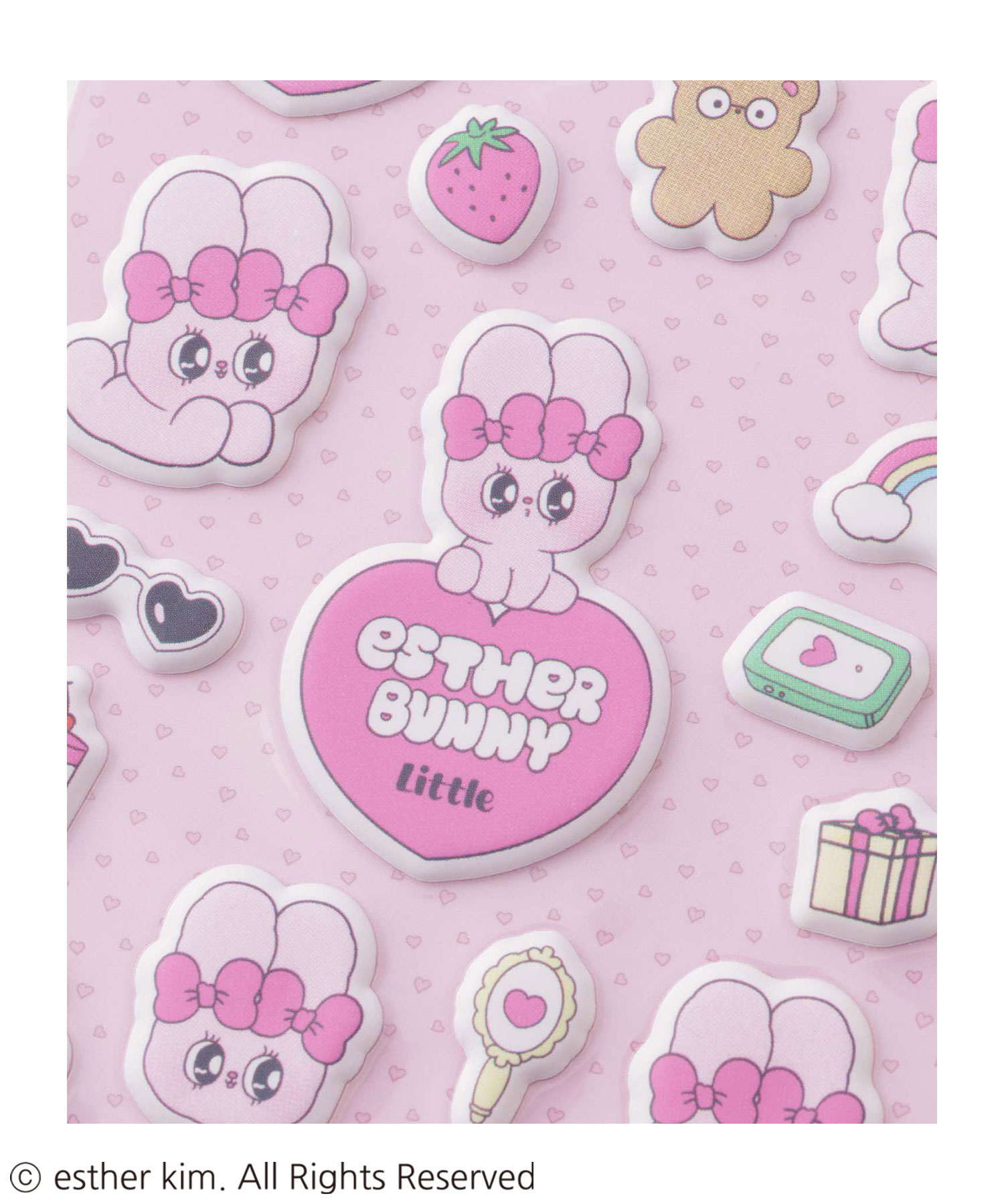 estherbunny エスターバニー ぷっくりシール キャラクター ギフト