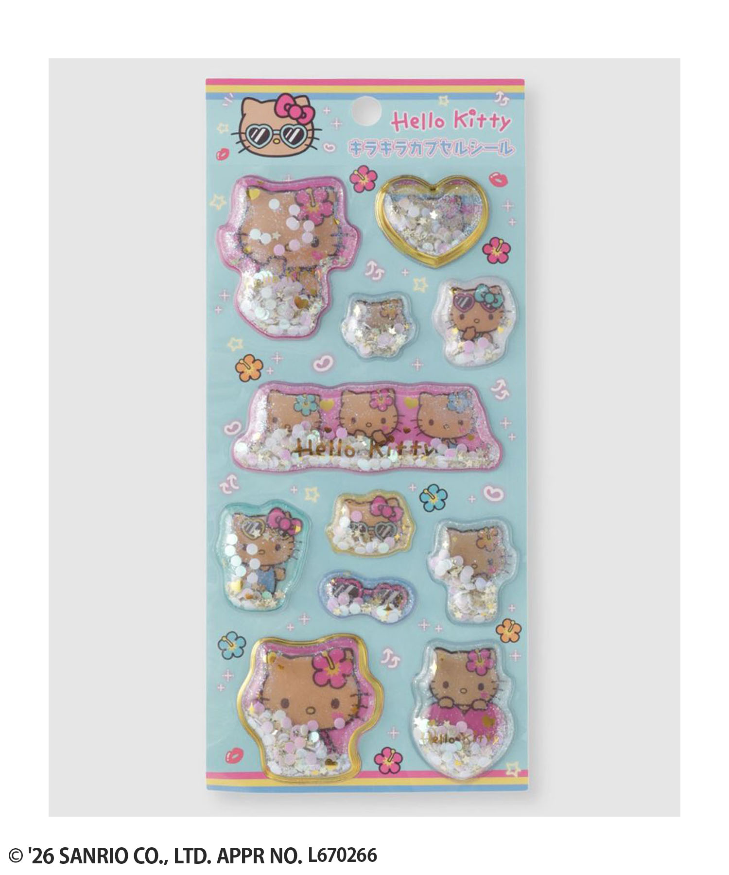 日焼けキティ シール（sanrio）の商品一覧 通販 - Yahoo!ショッピング