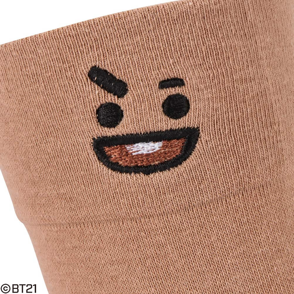 BT21 ビーティーイシビル SHOOKY 靴下 クォーターソックス レディース