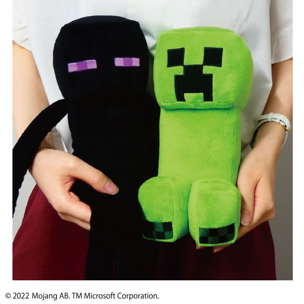 Minecraft マインクラフト マイクラ ぬいぐるみ(L) クリーパー Minecraft マインクラフト マイクラ ぬいぐるみ(L) クリーパー