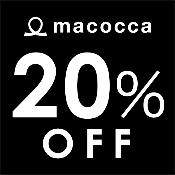 ショッピングクーポン - Yahoo!ショッピング -期間限定【20%OFF】macocca全商品対象☆割引クーポン！