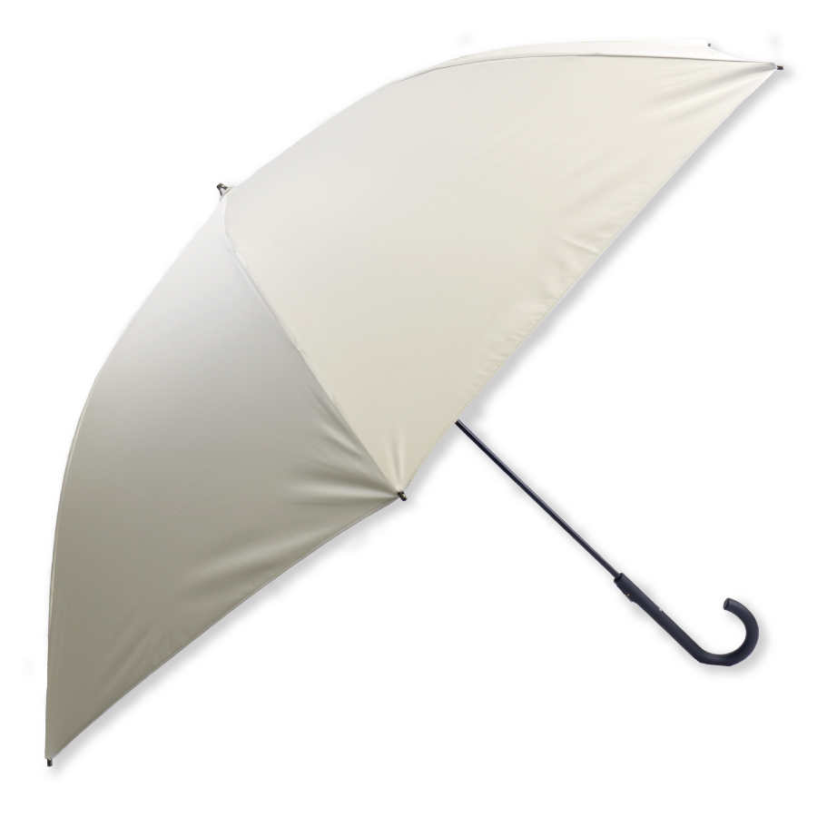 makez.(マケズ) 軽量スリム Aジャンプ 傘 長傘 無地/2本ライン/切替 軽量 完全遮光 日傘 遮光率100% 遮蔽率100% 晴雨兼用 撥水 紫外線カット UVカット | makez. | 01