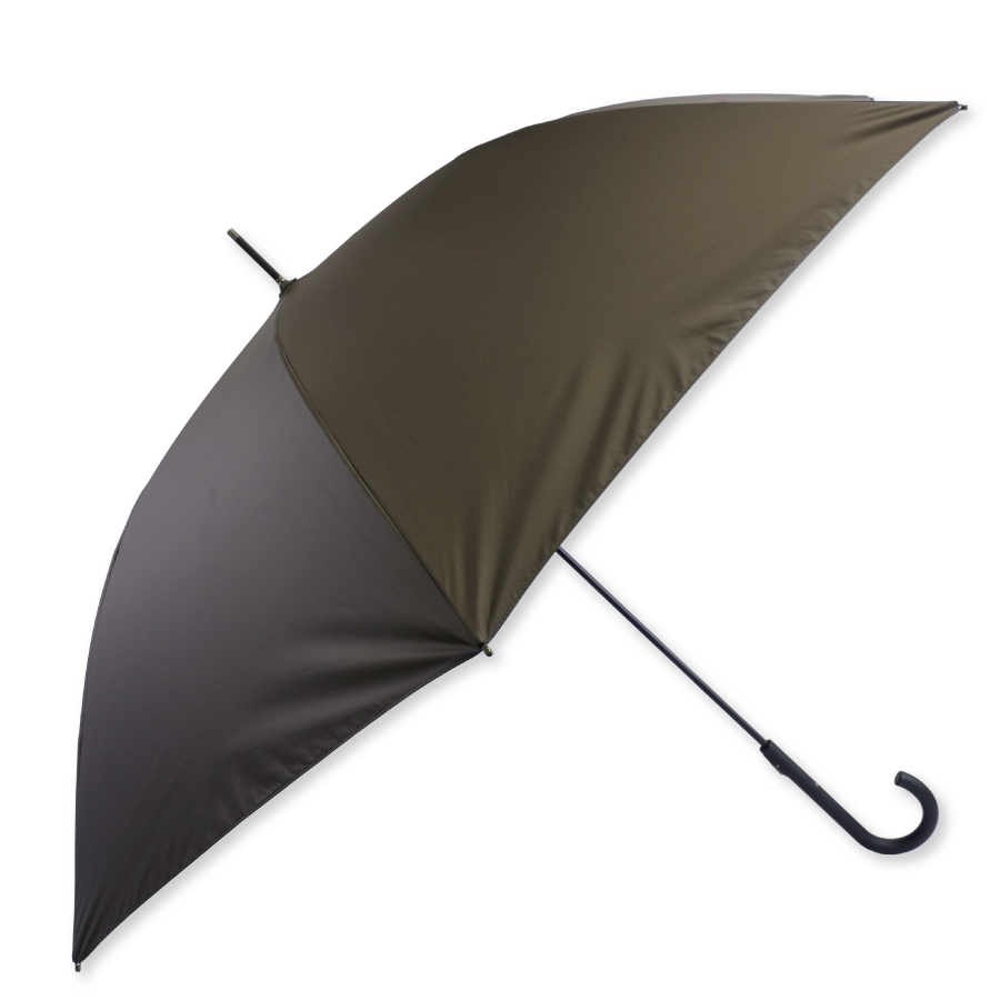 makez.(マケズ) 軽量スリム Aジャンプ 傘 長傘 無地/2本ライン/切替 軽量 完全遮光 日傘 遮光率100% 遮蔽率100% 晴雨兼用 撥水 紫外線カット UVカット | makez. | 02