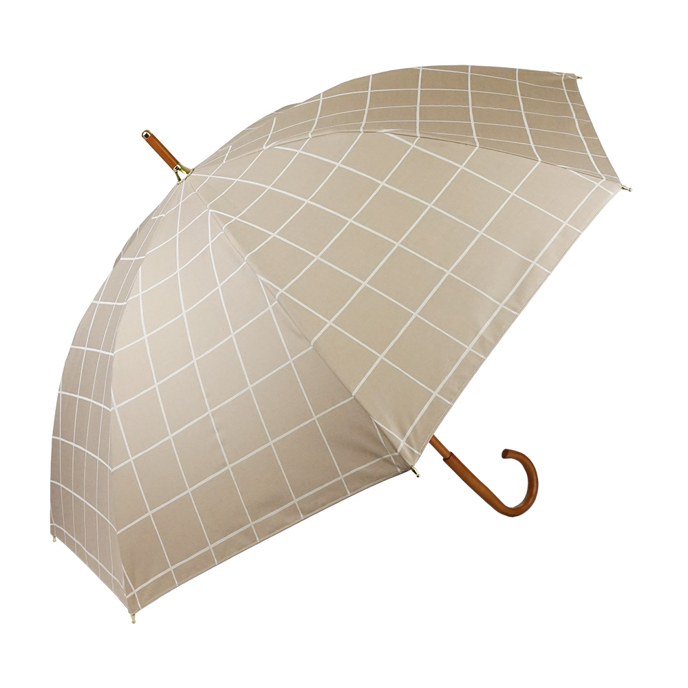 macocca（マコッカ） 完全遮光 日傘 チェック柄パラソル Paraffi