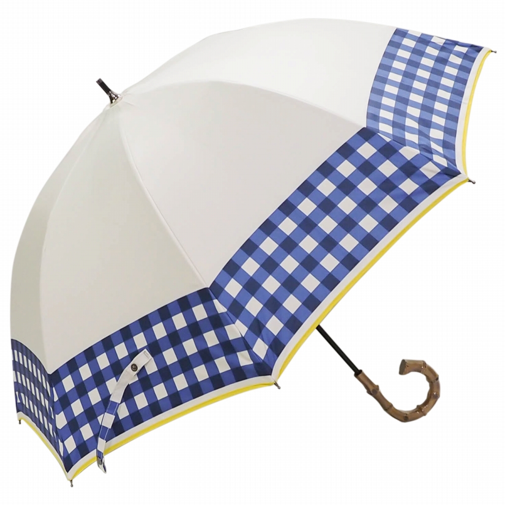 完全遮光 日傘 遮光率100% UV遮蔽率100% ショート傘 晴雨兼用 マルチ柄 ボーダー ドット ギンガムチェック 長傘 日傘 UVカット
