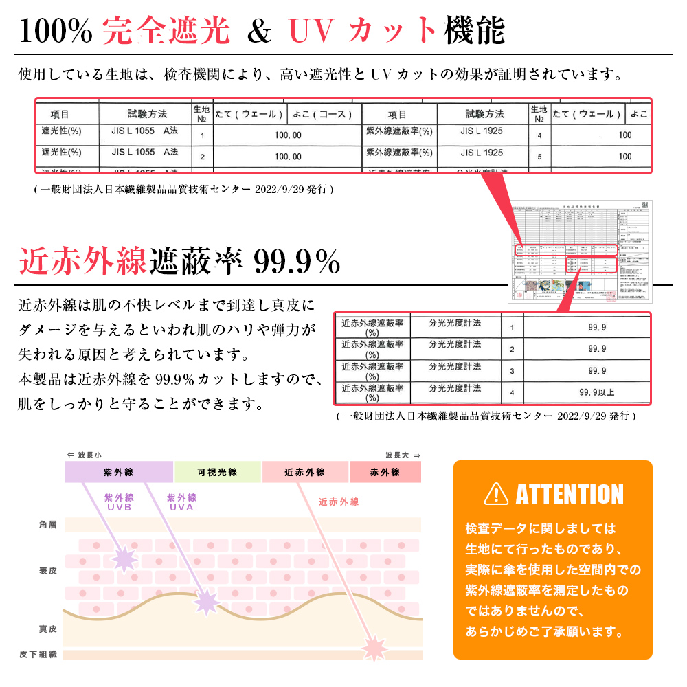 完全遮光 日傘遮光率100% UV遮蔽率100% ジャンプ傘 長傘 ゆるねこ柄/花モチーフねこ柄 猫柄 紫外線カット ルナジュメール UVカット 晴雨兼用 遮熱｜macocca｜25