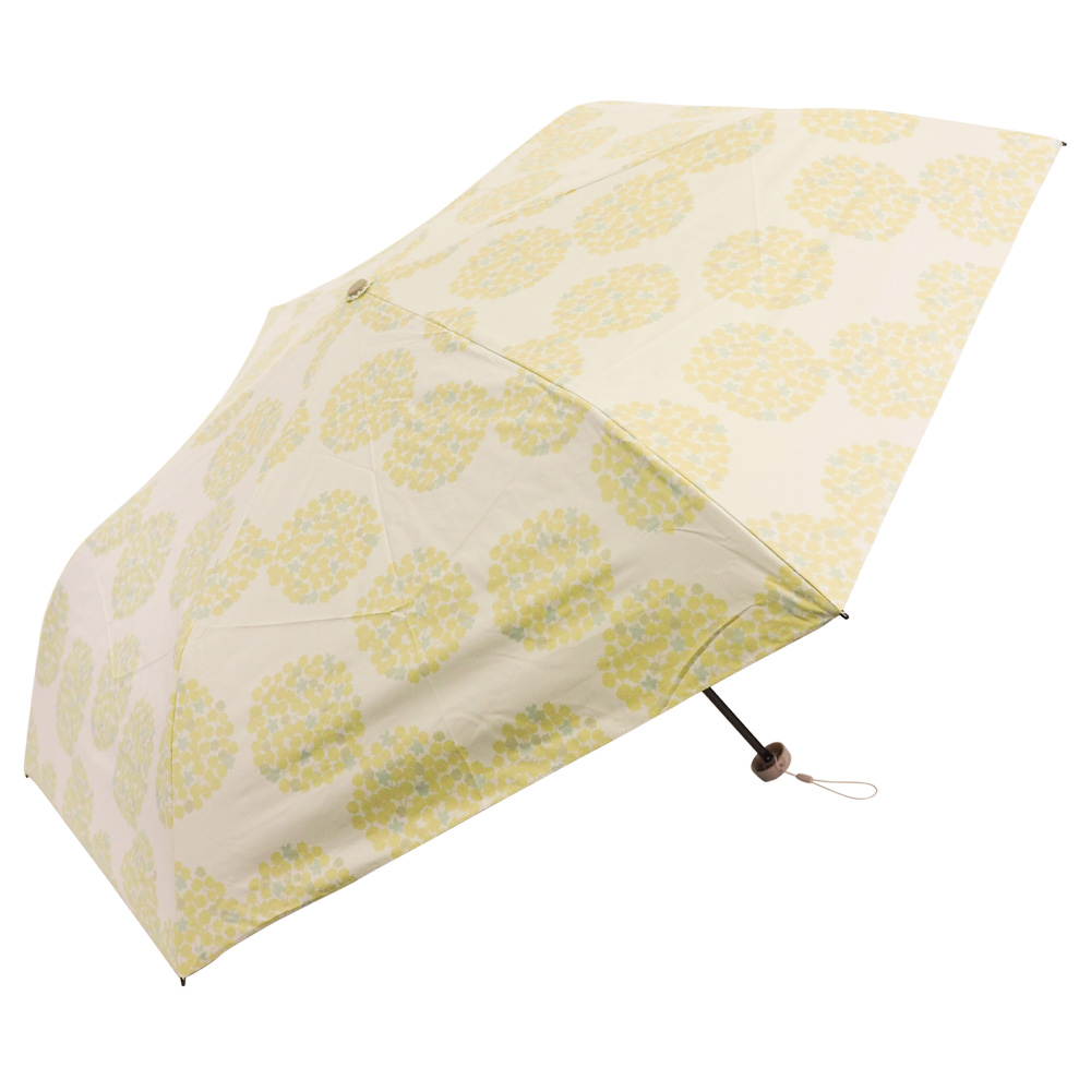 軽量 完全遮光 日傘  折りたたみ傘 uchimizu(ウチミズ) オーナメント柄/ダマスク柄/リーフ柄/ドットフラワー柄  遮光率100% 遮蔽率100% 晴雨兼用 撥水 50cm | macocca | 08