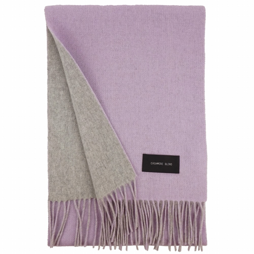 手洗いできる シルケットウール カシミヤブレンドマフラー 無地 秋 冬 ラッピング プレゼント マフラー カシミア混 | macocca | 08