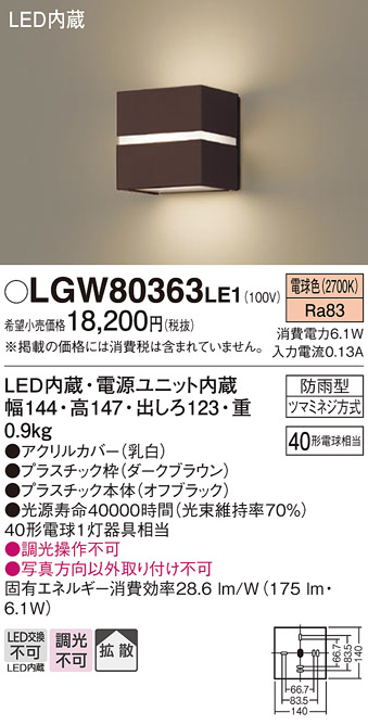 11570円 2022年最新海外 パナソニック LED 玄関灯 ポーチライト 縦型 明るさセンサー 人感センサー付 電球色 HH-SF0012L