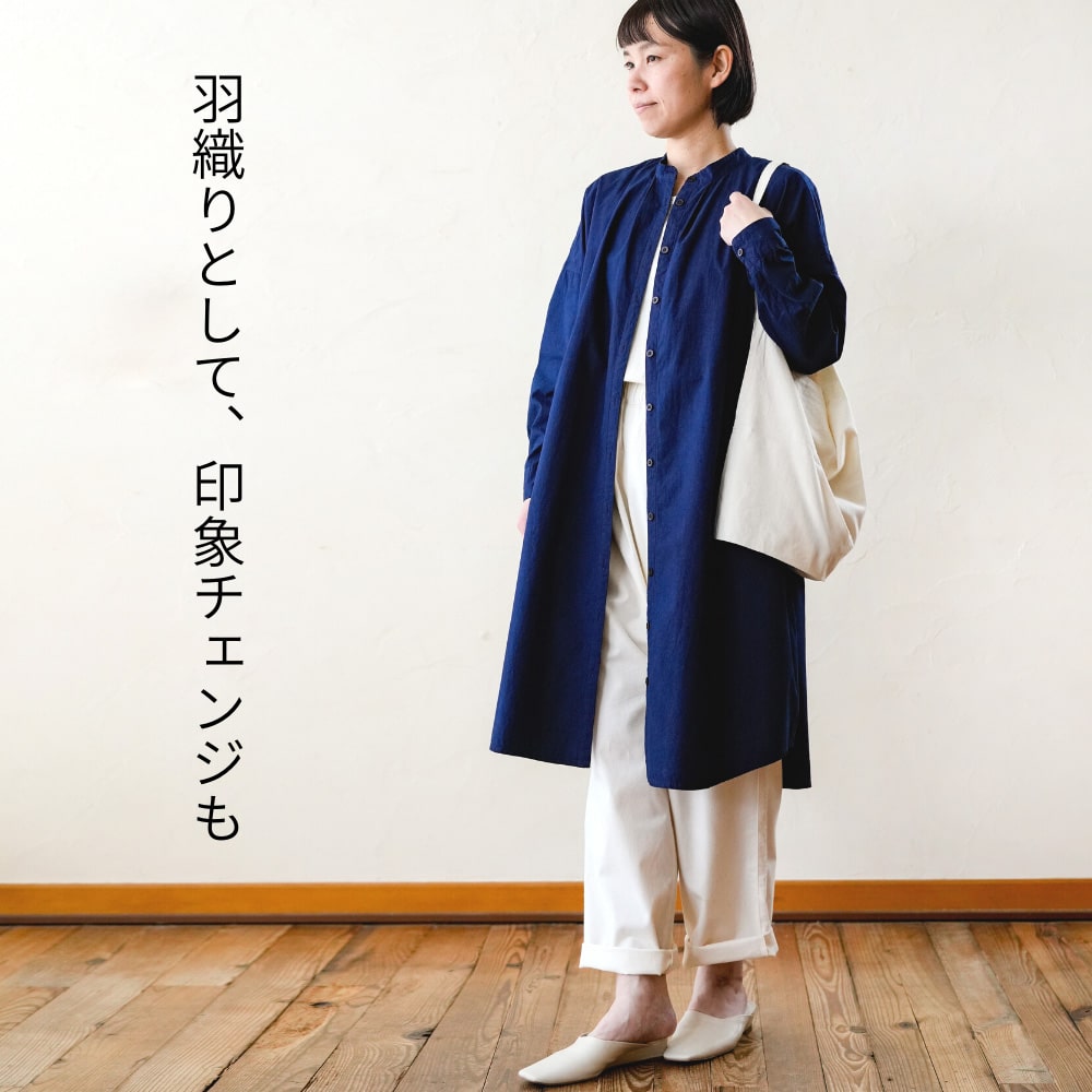 human woman １００／－ タイプライターシャツワンピース 日本製 human woman 100／－ タイプライターシャツワンピース 日本製