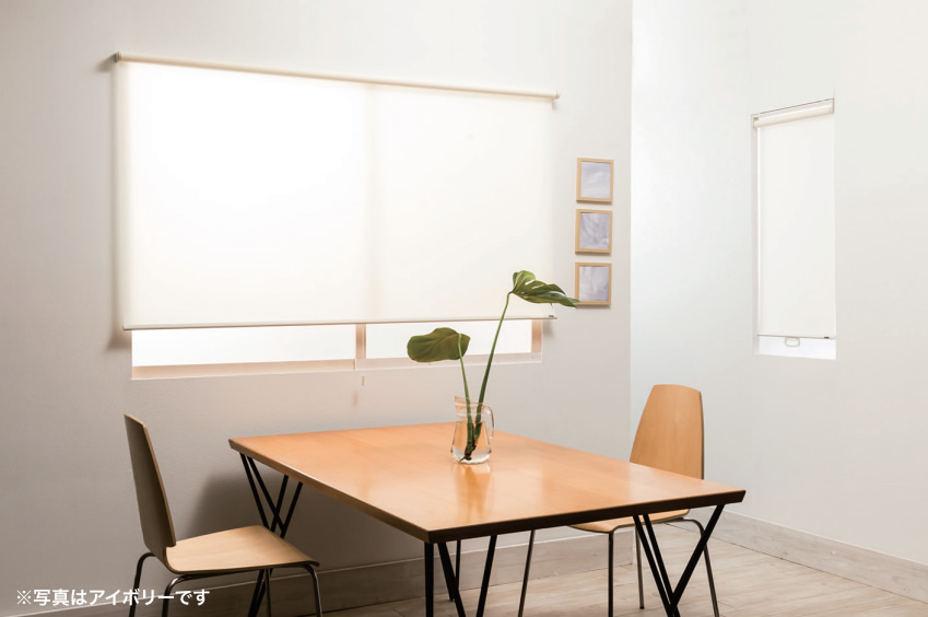 フルネス（Fullness） （プルハンドル付属・無地） ロールスクリーン