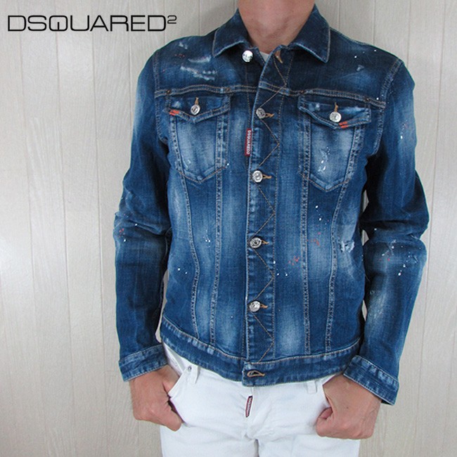 テレビで話題】 値下げ DSQUARED2 Dan Jean Jacket 20SS 46 asakusa.sub.jp