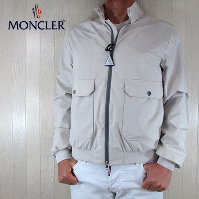 モンクレール MONCLER メンズ ナイロンブルゾン VERTE GIUBBOTO4011200 549FP / 215 / ホワイト 白 サイズ:2〜6