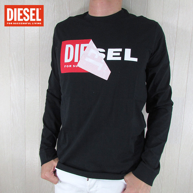 ディーゼル DIESEL 長袖カットソー ロングTシャツ T-DIEGO-QA LONG