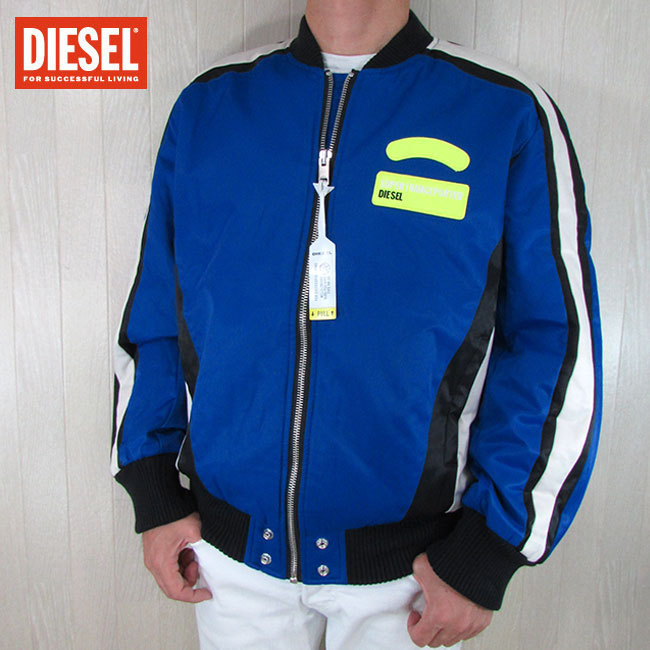 ディーゼル DIESEL メンズ ブルゾンジャケット ブルゾン J-RYUU / 8HY / ブルー サイズ：M/L  :key-20200925-087-088:madoricci - 通販 - Yahoo!ショッピング