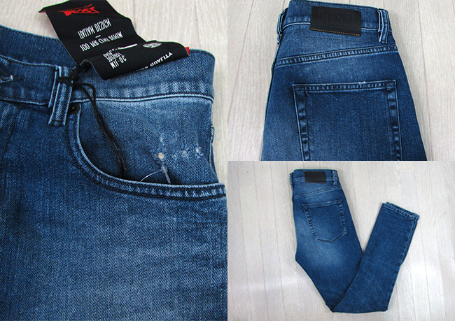 ディーゼル DIESEL ジーンズ ストレッチ デニムパンツ メンズ 