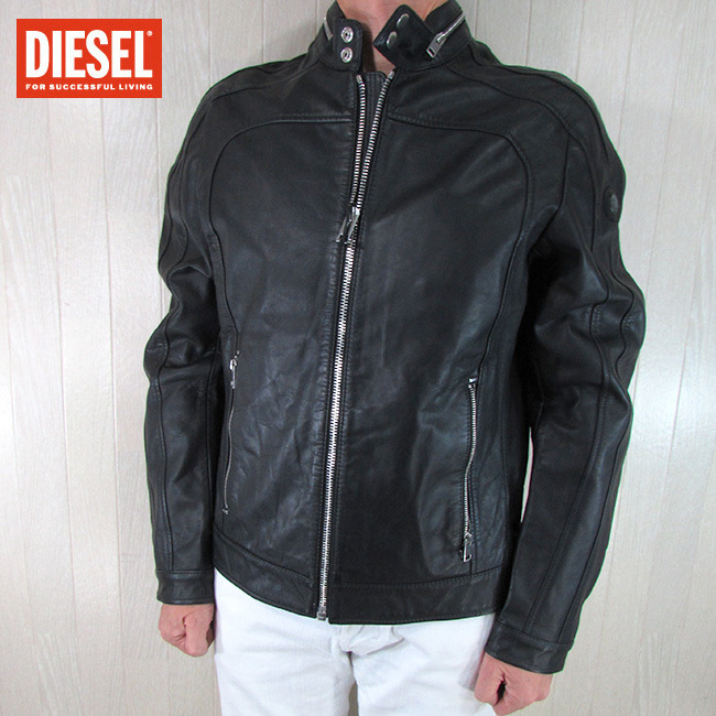 ディーゼル DIESEL ジャケット メンズ レザージャケット L