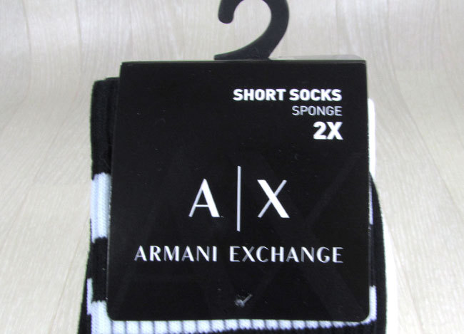アルマーニ エクスチェンジ A/X Armani Exchange メンズ ソックス 靴下