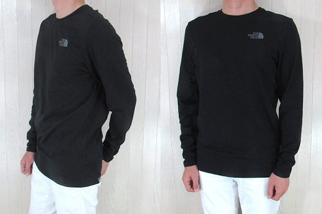  ノースフェイス THE NORTH FACE メンズ ロンT  長袖 Tシャツ M L/S EASY TEE-EU 