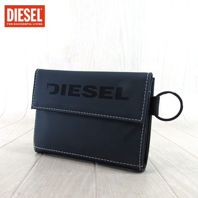 ディーゼル DIESEL 財布 二つ折り財布 BOLDWALLET X06291 P2249/T6065/ネイビー