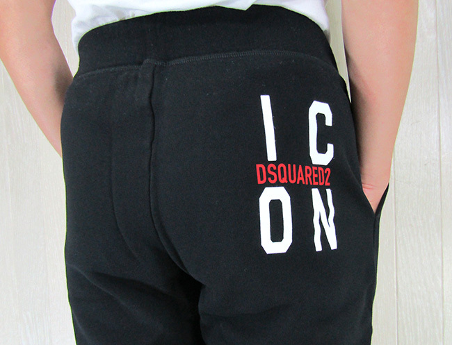 ディースクエアード DSQUARED2 メンズ スウェットパンツ アイコン Icon Sweatpants S79KA0016 S25042/900/  ブラック 黒 サイズ：S/M/L