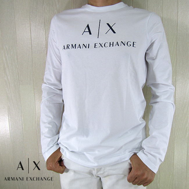  アルマーニエクスチェンジ A/X Armani Exchange メンズ 長袖 Tシャツ ロンT 