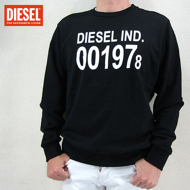 ディーゼル DIESEL メンズ スウェット トレーナー S-GIRK-J3/900